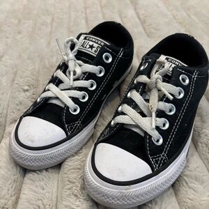 Converse Black and White Low Top Sneakers